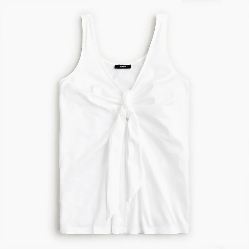 J Crew Tie-front Tank